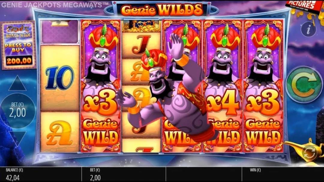 Genie Jackpots Megaways Slots