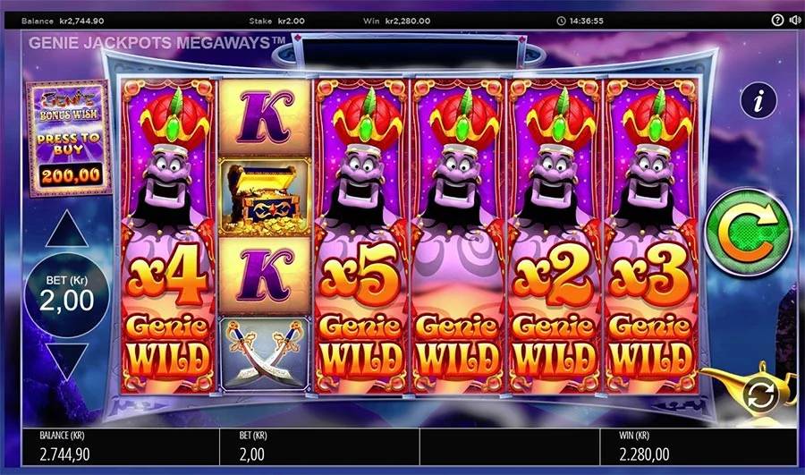 Genie Jackpots Megaways Slots